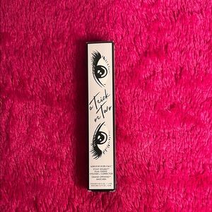 Black Mascara and eyeliner